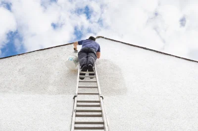 Peinture extérieure à Chambles — façades et ravalement